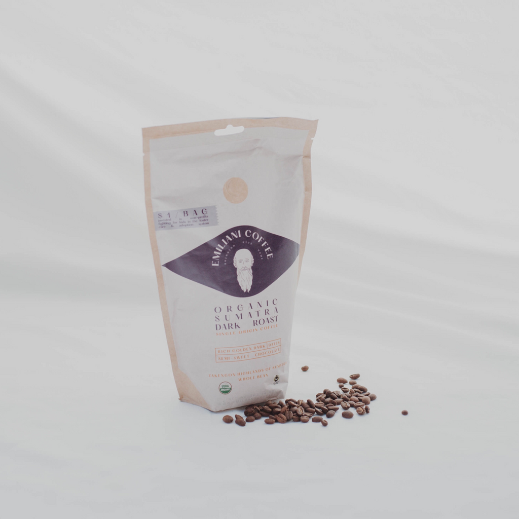 Organic Sumatra Dark Roast Coffee | Emiliani Coffee